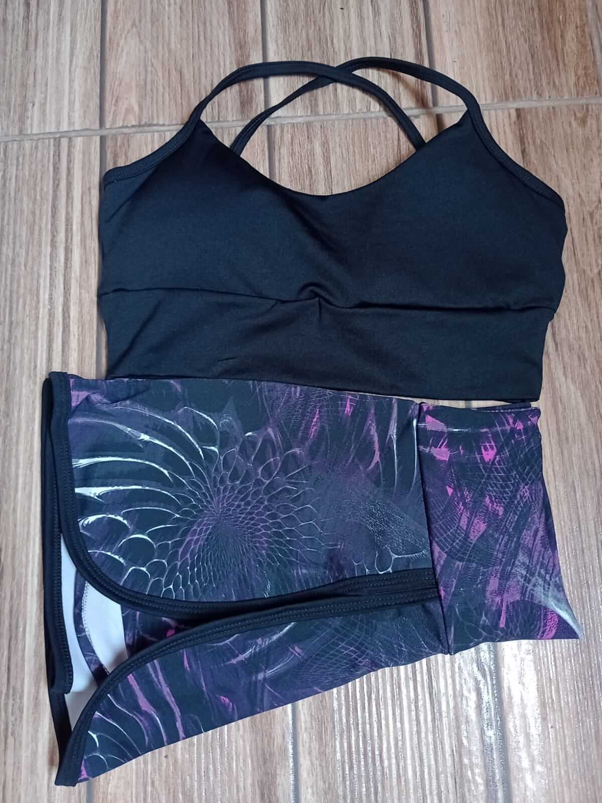 Conjunto Short Saia